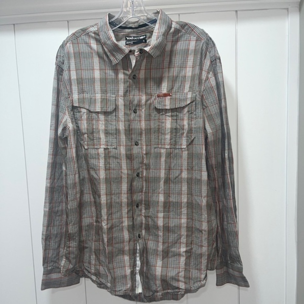 Marc Ecko Cut & Sew Long Sleeve Woven Shirt Sz: XL